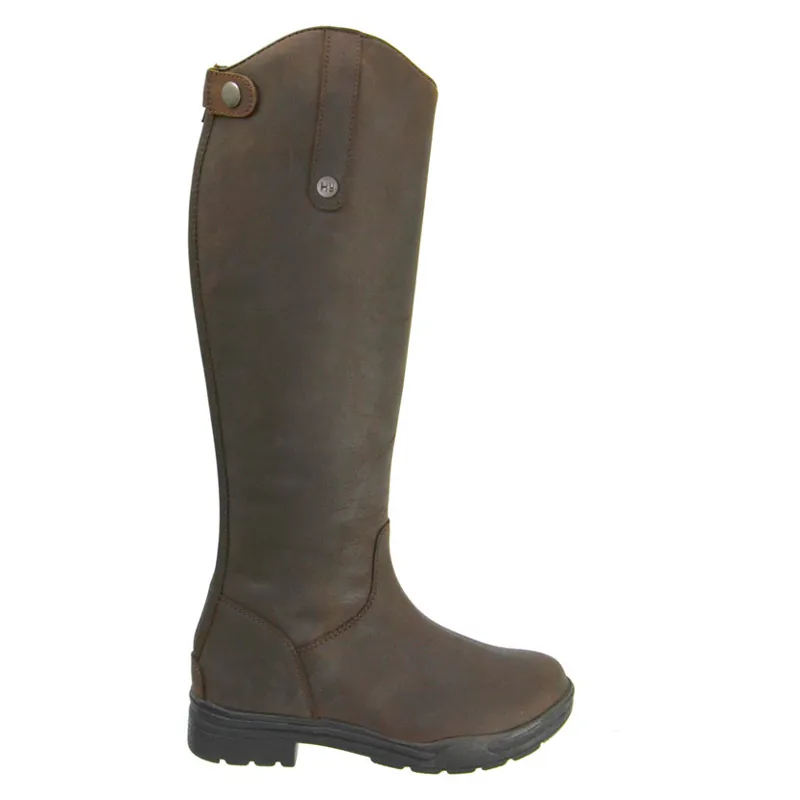 Hy Equestrian Waterford Country Riding Boots in Dark Brown-1