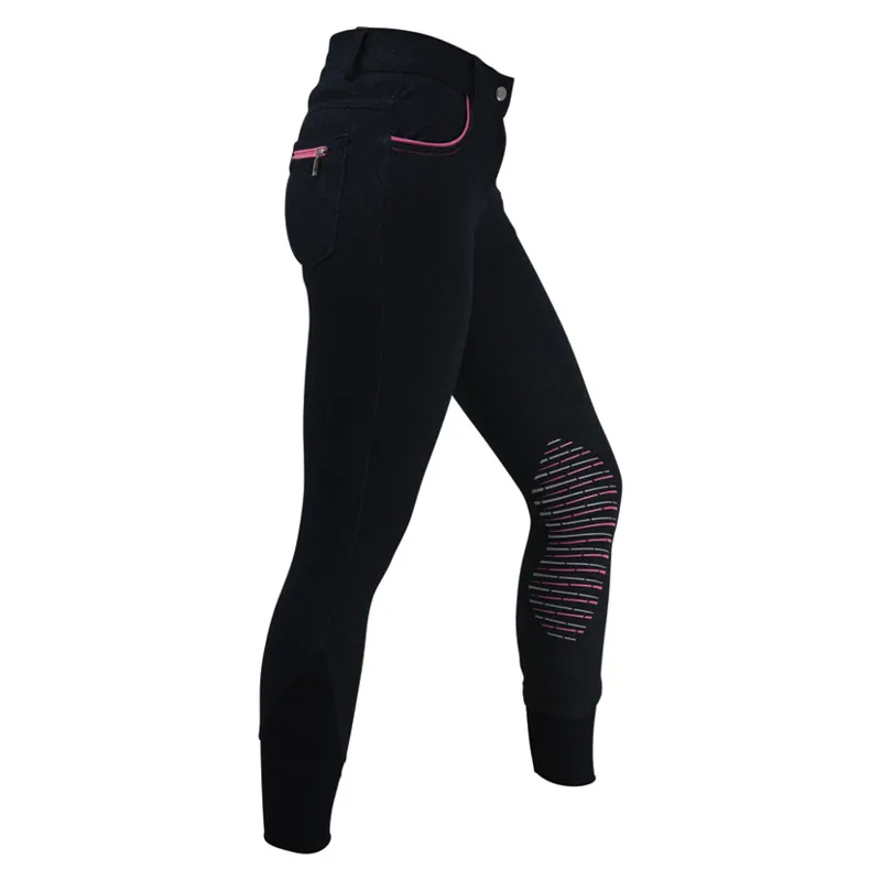 Hy Fashion Mizs Passion Breeches in Denim-1