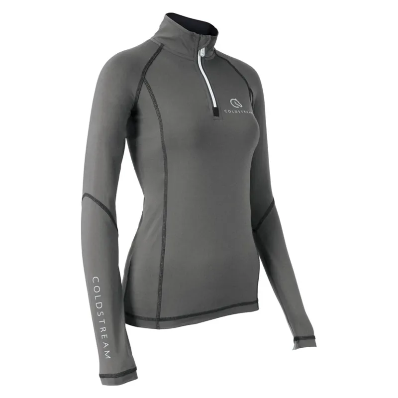 Coldstream Lennel Base Layer in Grey/Black
