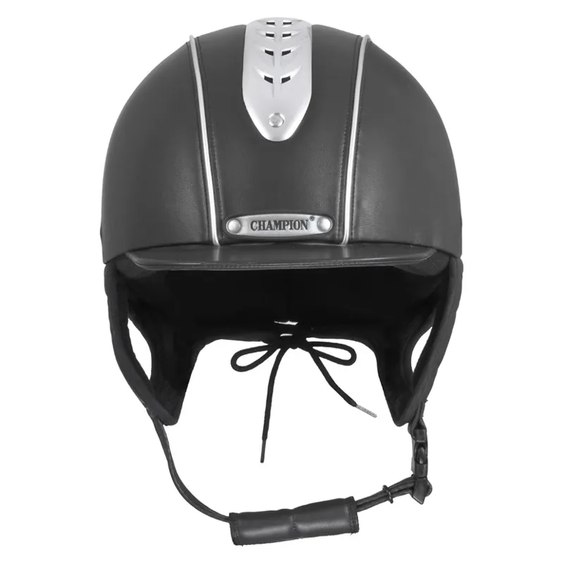 Champion Evolution Pearl Riding Hat in Black-1
