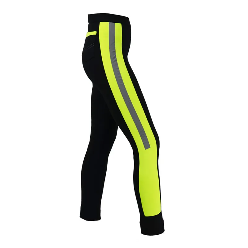 Hy Viz Reflector Ladies Jodhpurs in Yellow/Black-1