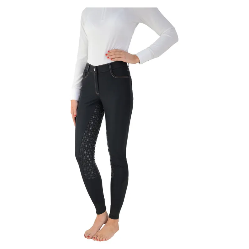  Hy Performance Merlewood Ladies Breeches in Black