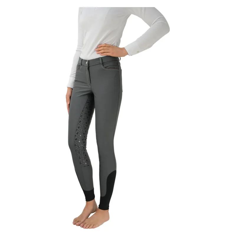 HyPERFORMANCE Merlewood Ladies Breeches - - Grey 30