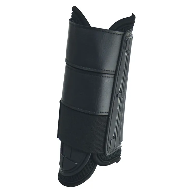 Hy Equestrian Armoured Guard Event Plus Front Boots - - Black Medium-1