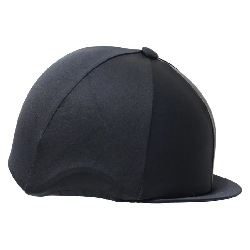Hy Equestrian Lycra Hat Cover in Black