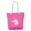 Hy Fashion Unicorn Glitter Tote Bag in Pink