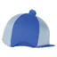 Hy Equestrian Two Tone Bobble Hat Cover in Brilliant Blue