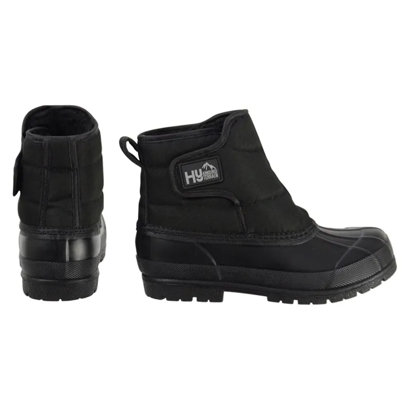 Hy Equestrian Pacific Short Winter Boots in Black-1