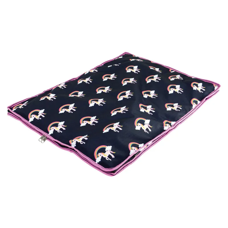 Hy Unicorn Dog Bed in Navy/Pink-1