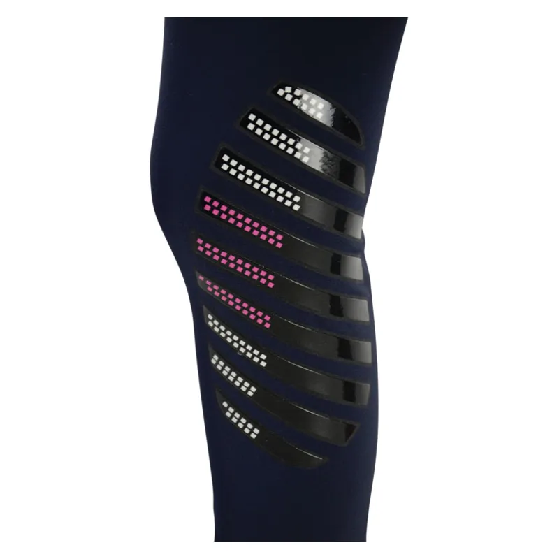 Hy Fashion Mizs Eugenie Breeches in Navy/Pink-4