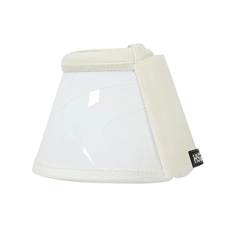 Hy Equestrian Armoured Guard Pro Protect Over Reach Boots in White