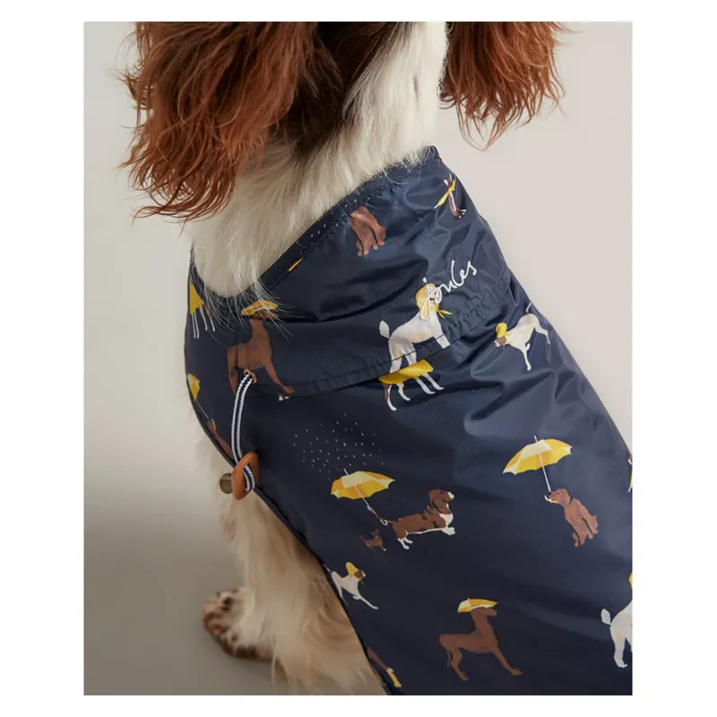 Joules Water Resistant Dog Coat in Navy-1