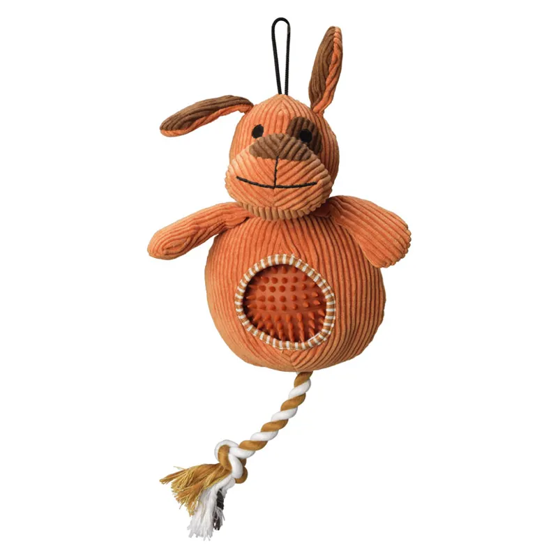 House of Paws Cord Toy with Spiky Ball - Dog