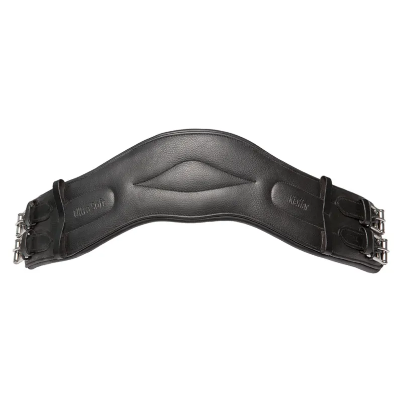 Kieffer Ultrasoft Leather Girth in Black-2
