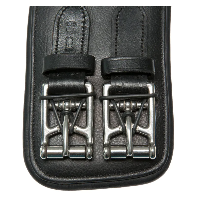 Kieffer Ultrasoft Leather Girth in Black-4