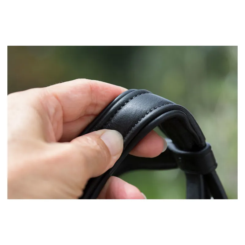 Kieffer Ultrasoft Snaffle Bridle in Black-1