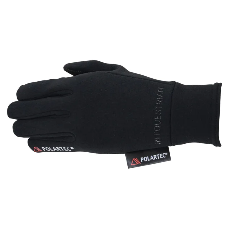 Hy Equestrian Polartec Glacial Riding and General Glove in Black
