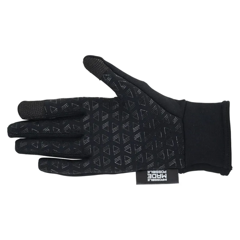 Hy Equestrian Polartec Glacial Riding and General Glove in Black-1