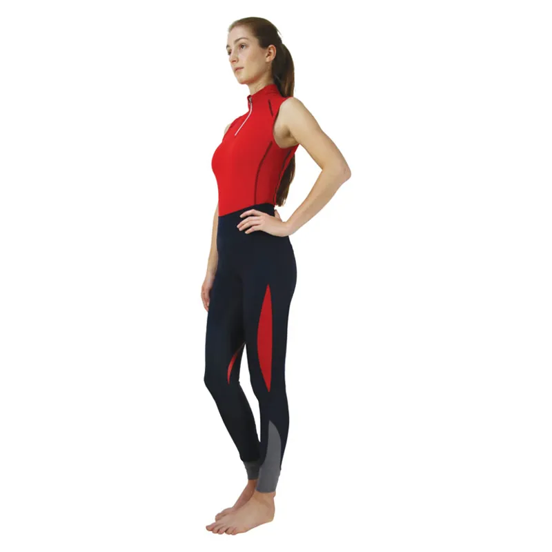 Hy Sport Active Sleeveless Top in Rosette Red