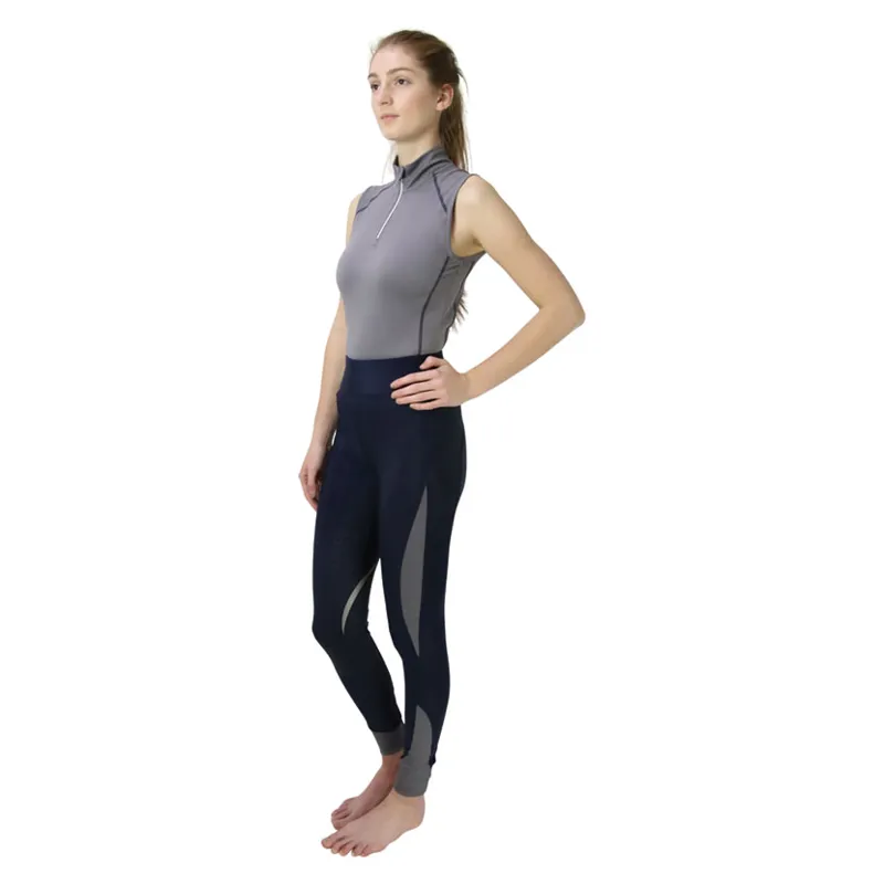 Hy Sport Active Sleeveless Top in Pencil Point Grey