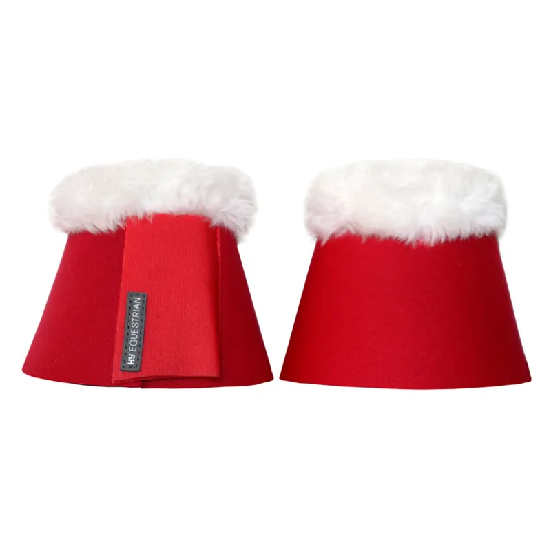 Hy Christmas Santa Over Reach Boots in Red