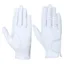 Hy5 Leather Riding Gloves in White