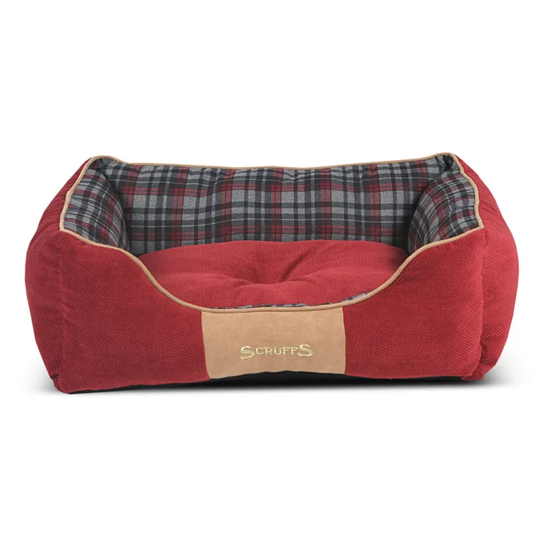 Scruffs Highland Box Bed in Red