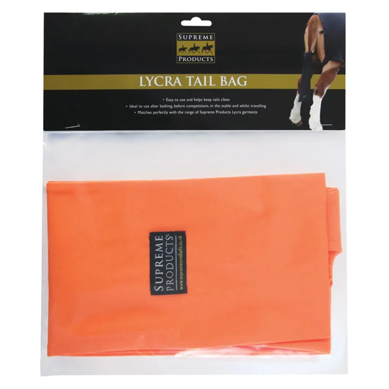 Supreme Products Lycra Tail Bag in Orange
