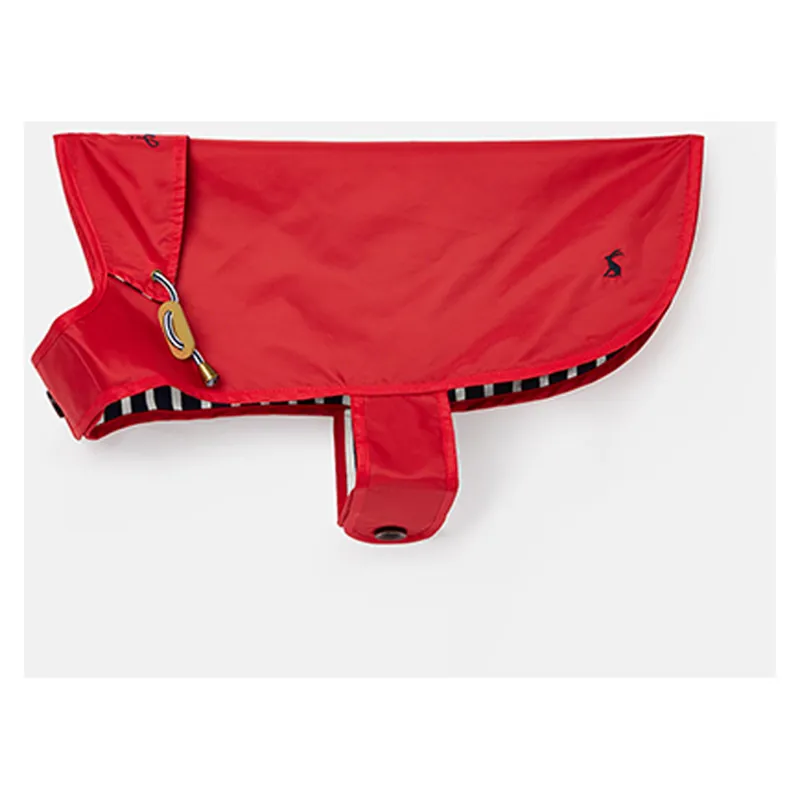 Joules Dog Raincoat in Red