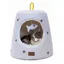 Joules Cat Hideaway in Ticking Bee