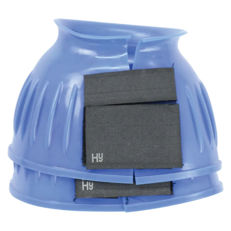 Hy Equestrian Over Reach Boots in Brilliant Blue