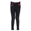 Hy Equestrian Diesel Children's Jodhpurs in Navy/Red