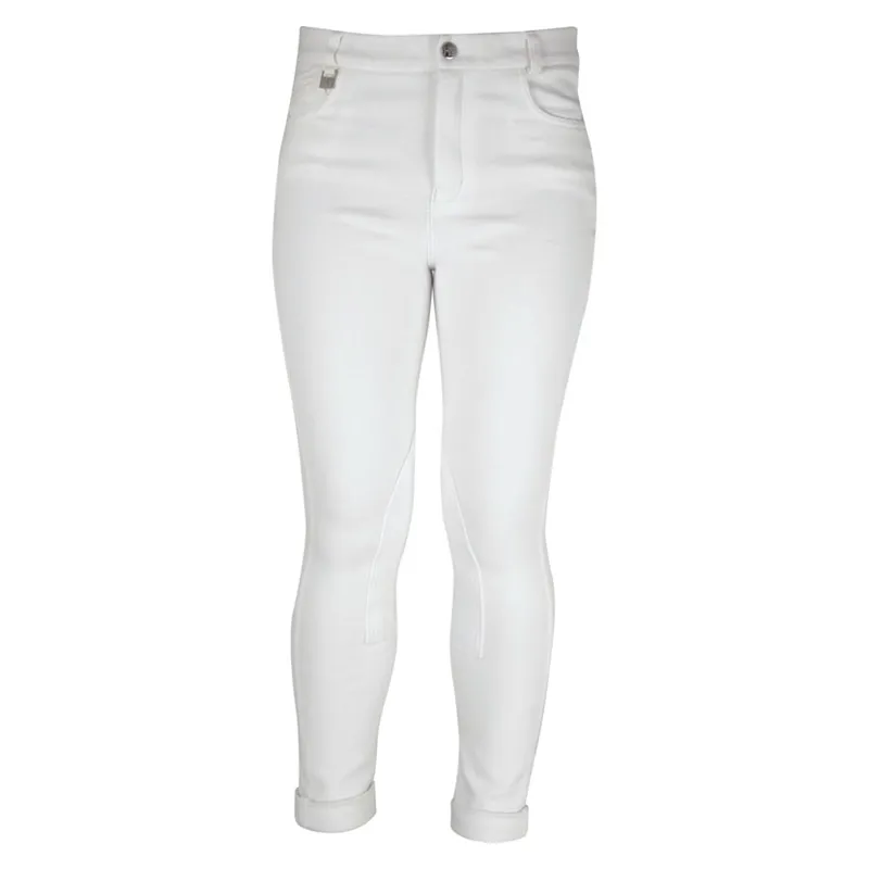 Hy Equestrian Melton Children's Jodhpurs in White
