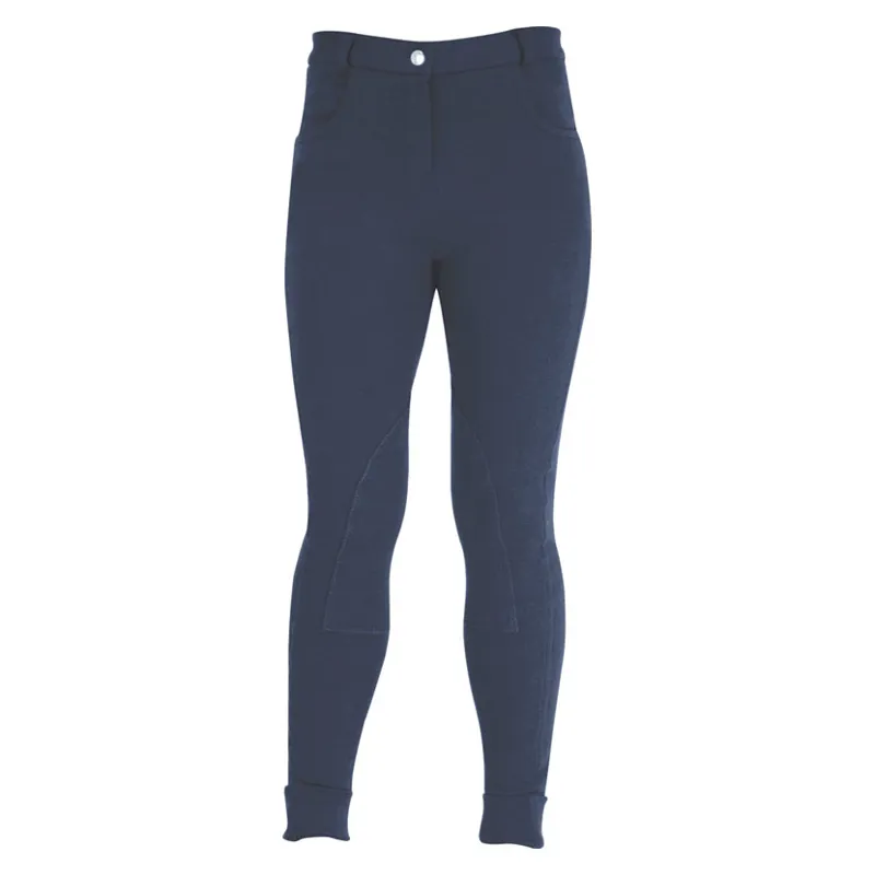 Hy Equestrian Melton Children's Jodhpurs in Navy