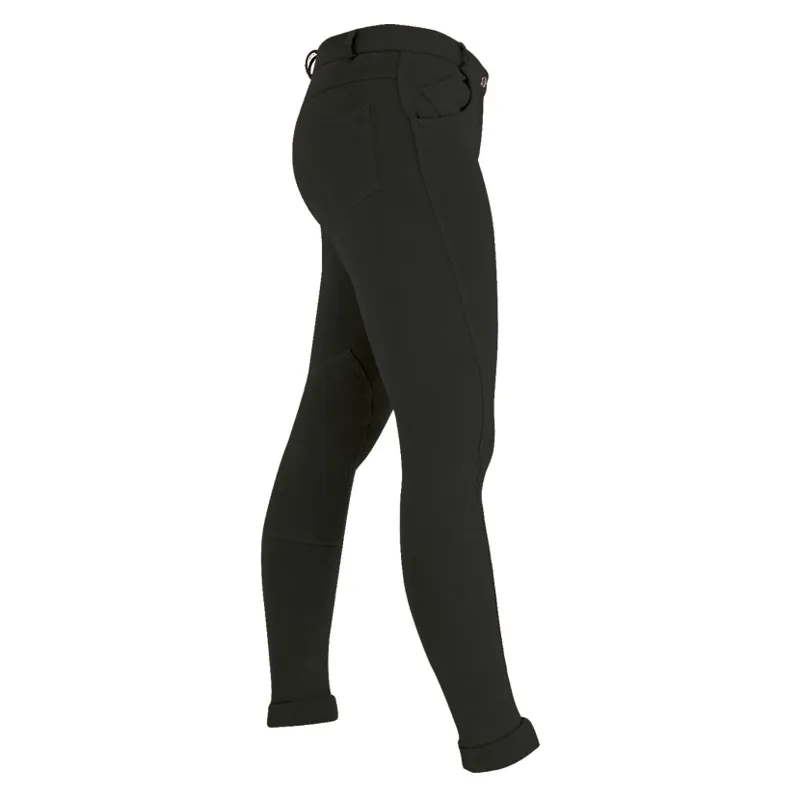 Hy Equestrian Melton Ladies Jodhpurs in Black-1