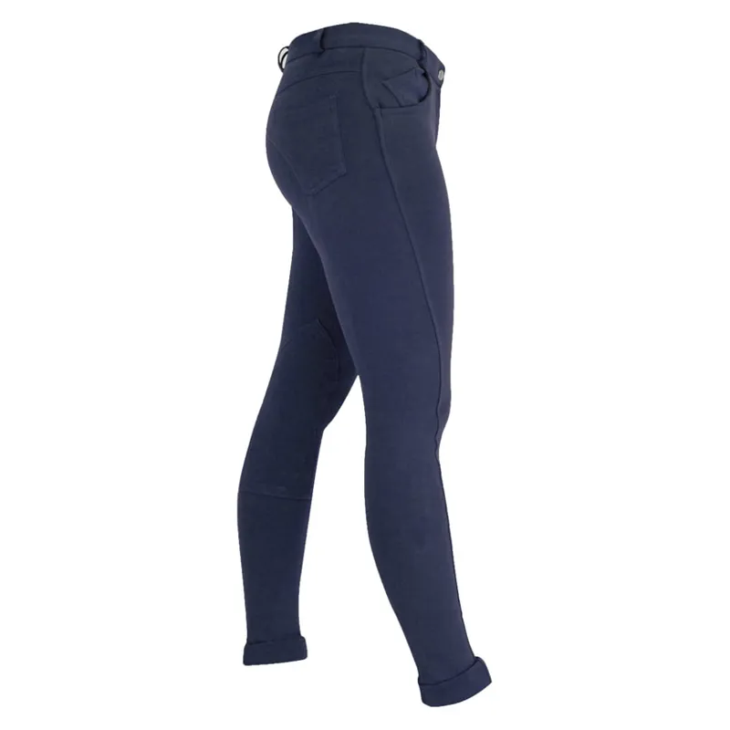 Hy Equestrian Melton Ladies Jodhpurs in Navy-1