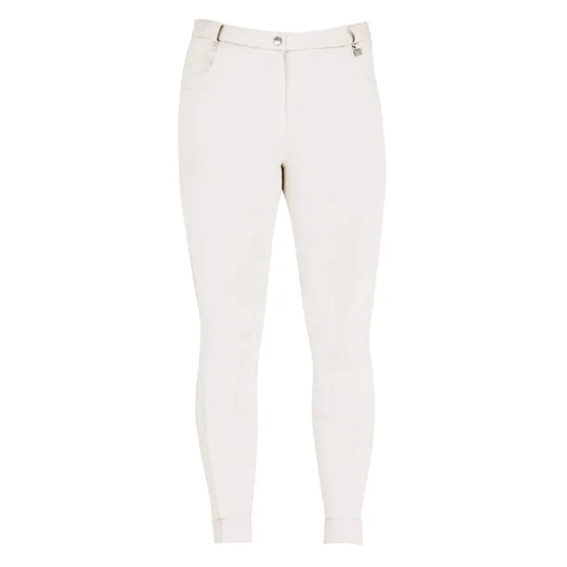 Hy Equestrian Melton Ladies Jodhpurs in White