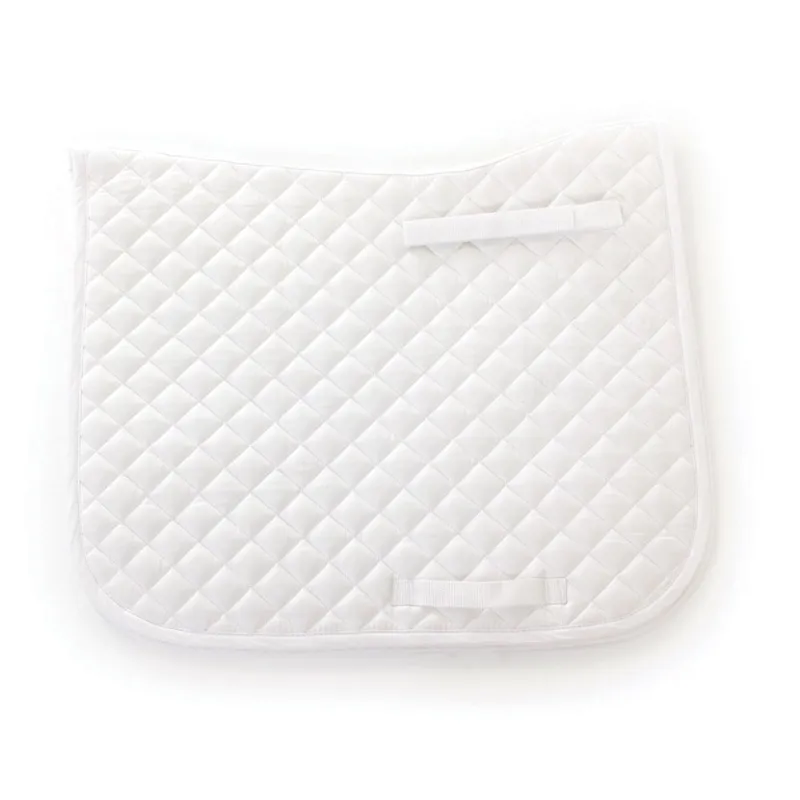 Hy Equestrian Dressage Saddle Cloth in White