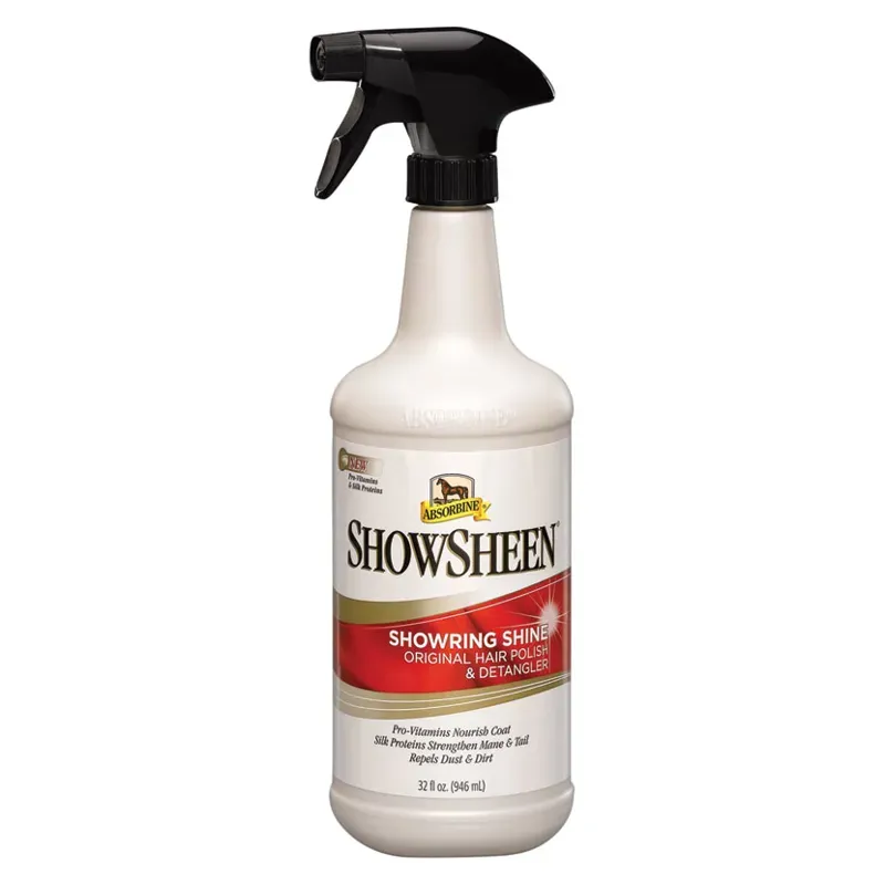 Absorbine 946ml ShowSheen Spray in White