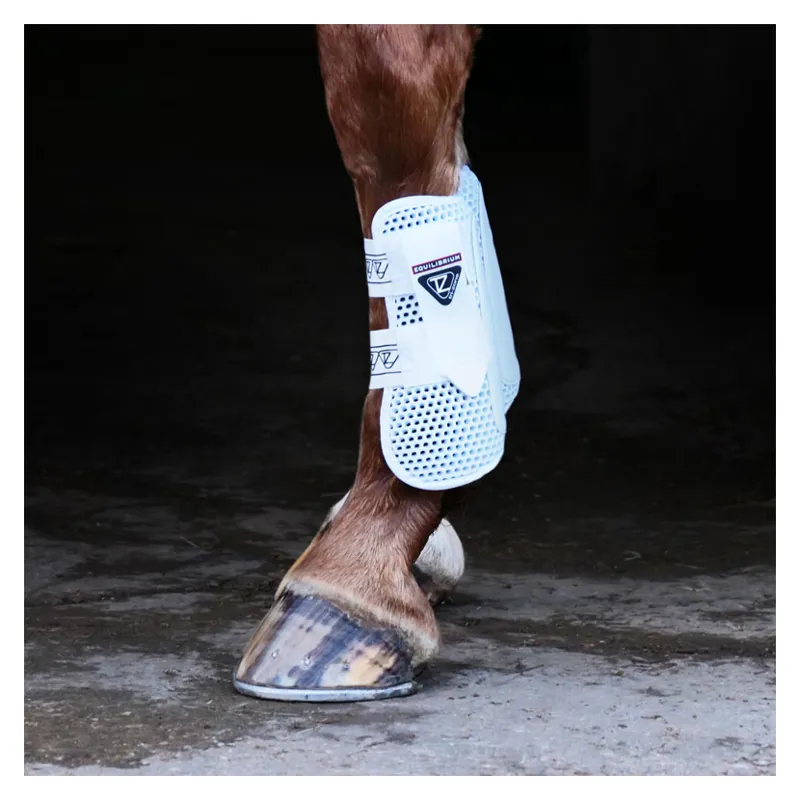 Tri-Zone Open Fronted Boots - - White x small-1