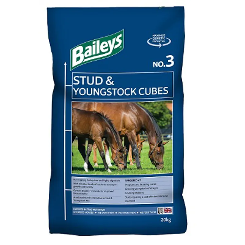 Baileys Stud and Youngstock Cubes No.3 20kg