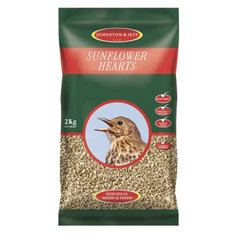 JJ Sunflower Hearts 2kg