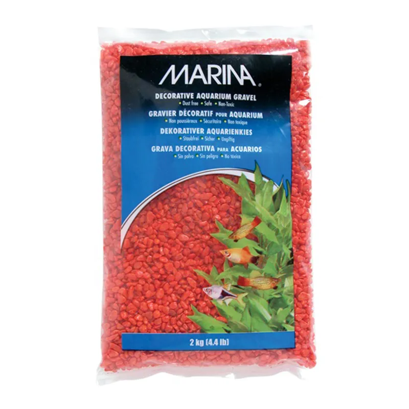 Marina Orange Aquarium Gravel 2 kg
