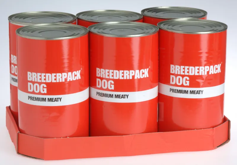 Breederpack Premium MeatDog 6x1200g Tray