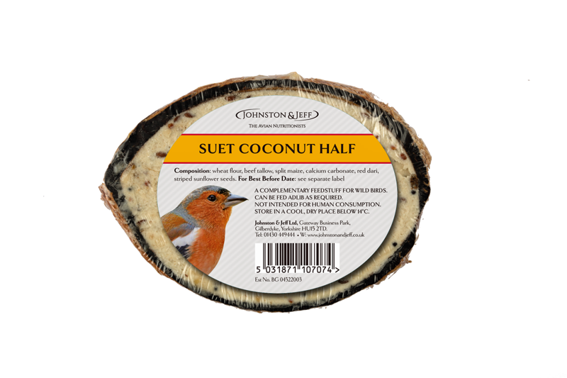 JJ Suet Coconut Half Plain x30