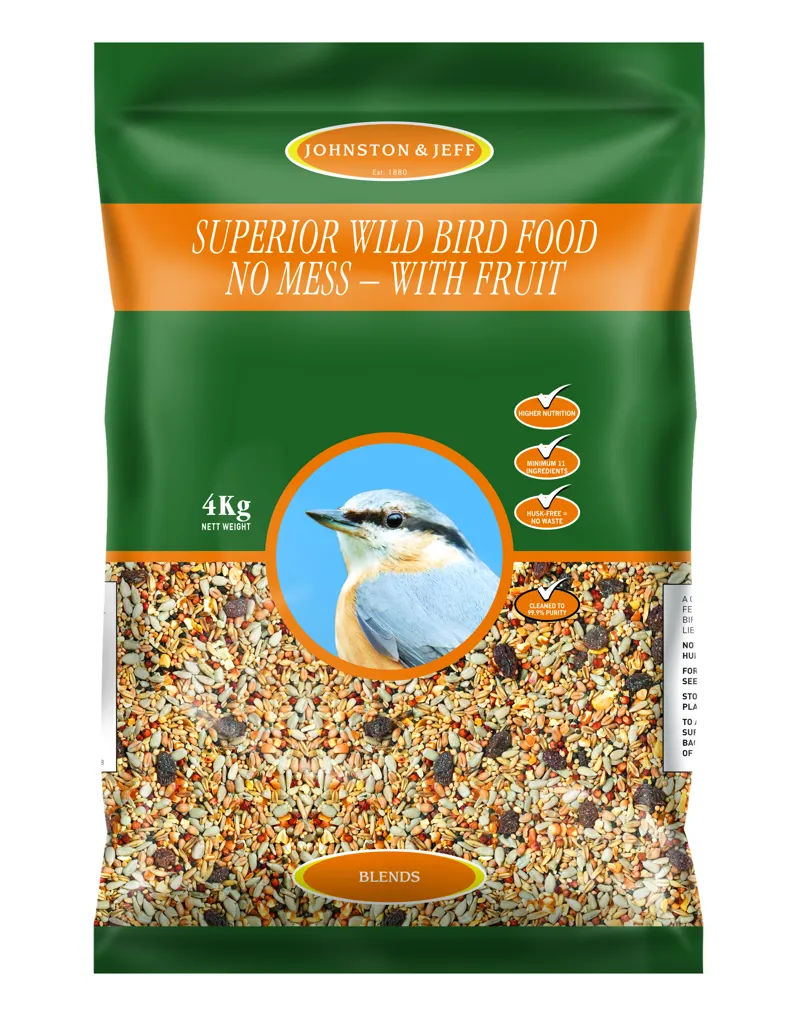 JJ Superior Wild Bird with Fruit 4 kg