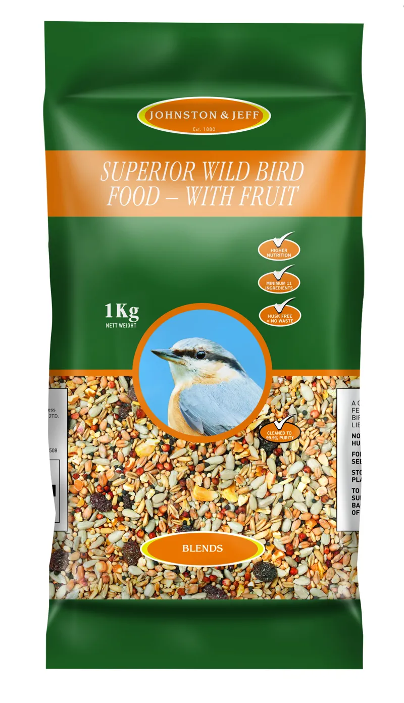 JJ Superior Wild Bird with Fruit 1kg x12