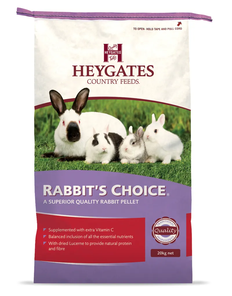 Heygates Rabbit Choice Pellets 20 kg
