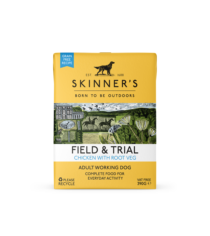 Skinners FandT Adult Grain Free Chicken Wet Food 18x390g-2