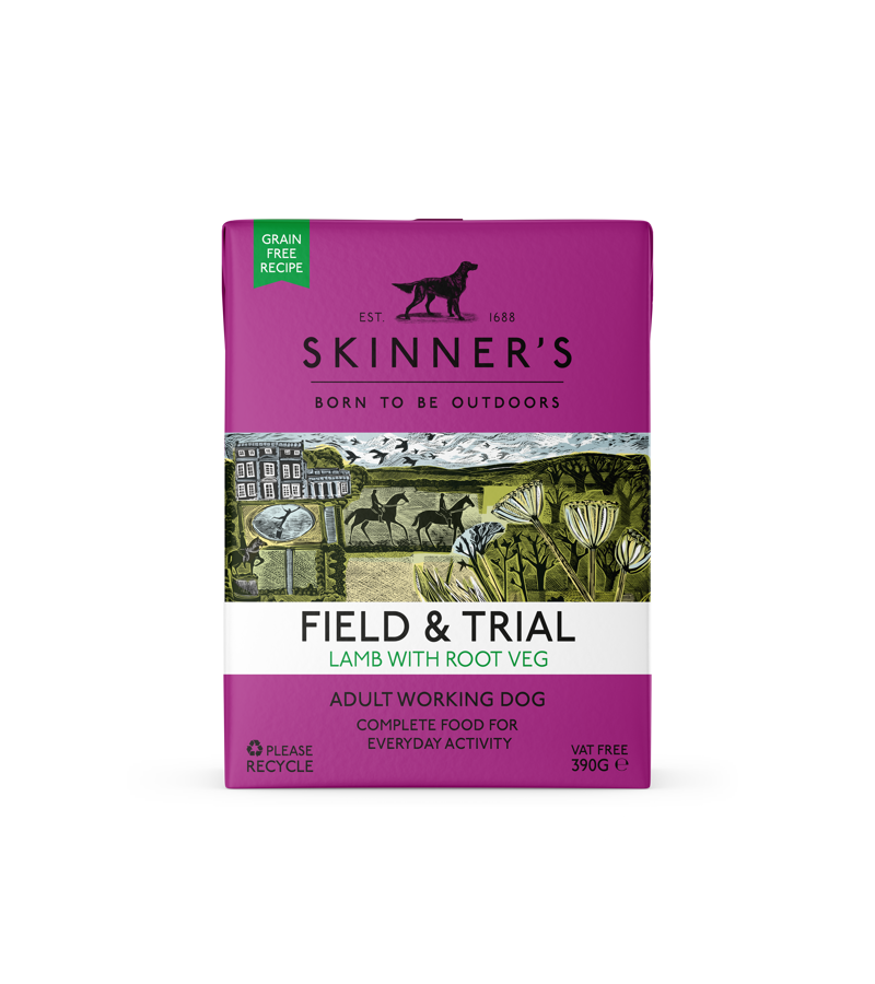Skinners FandT Adult Grain Free Lamb Wet Food 18x390g-2